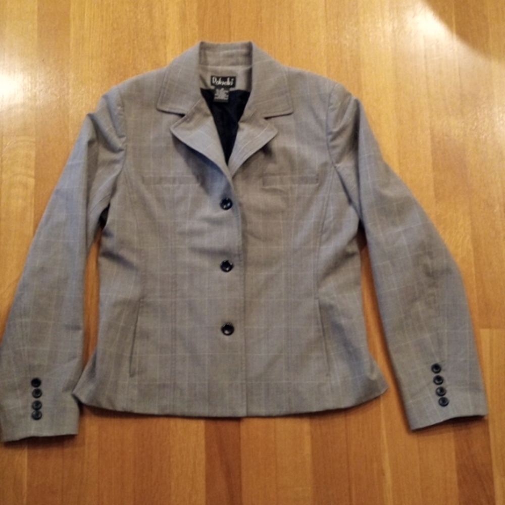 Rafaella Plaid Casual Blazer Women's 10